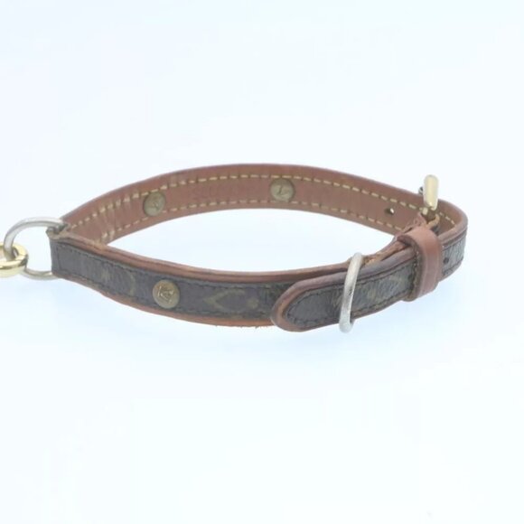 LOUIS VUITTON Monogram Leash Baxter Collier Baxter Dog Leash LV Auth am2166g - Picture 5 of 8